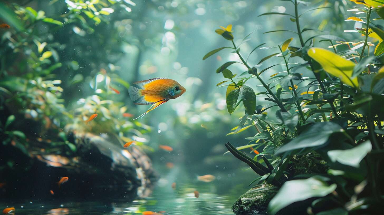 Aménagement d’un aquarium : le biotope amazonien comme modèle