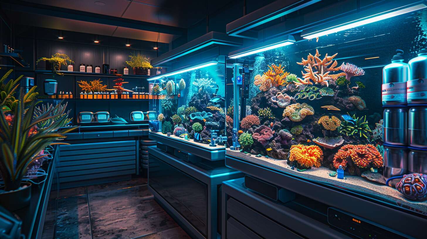 Aquariums récifaux pour avancés