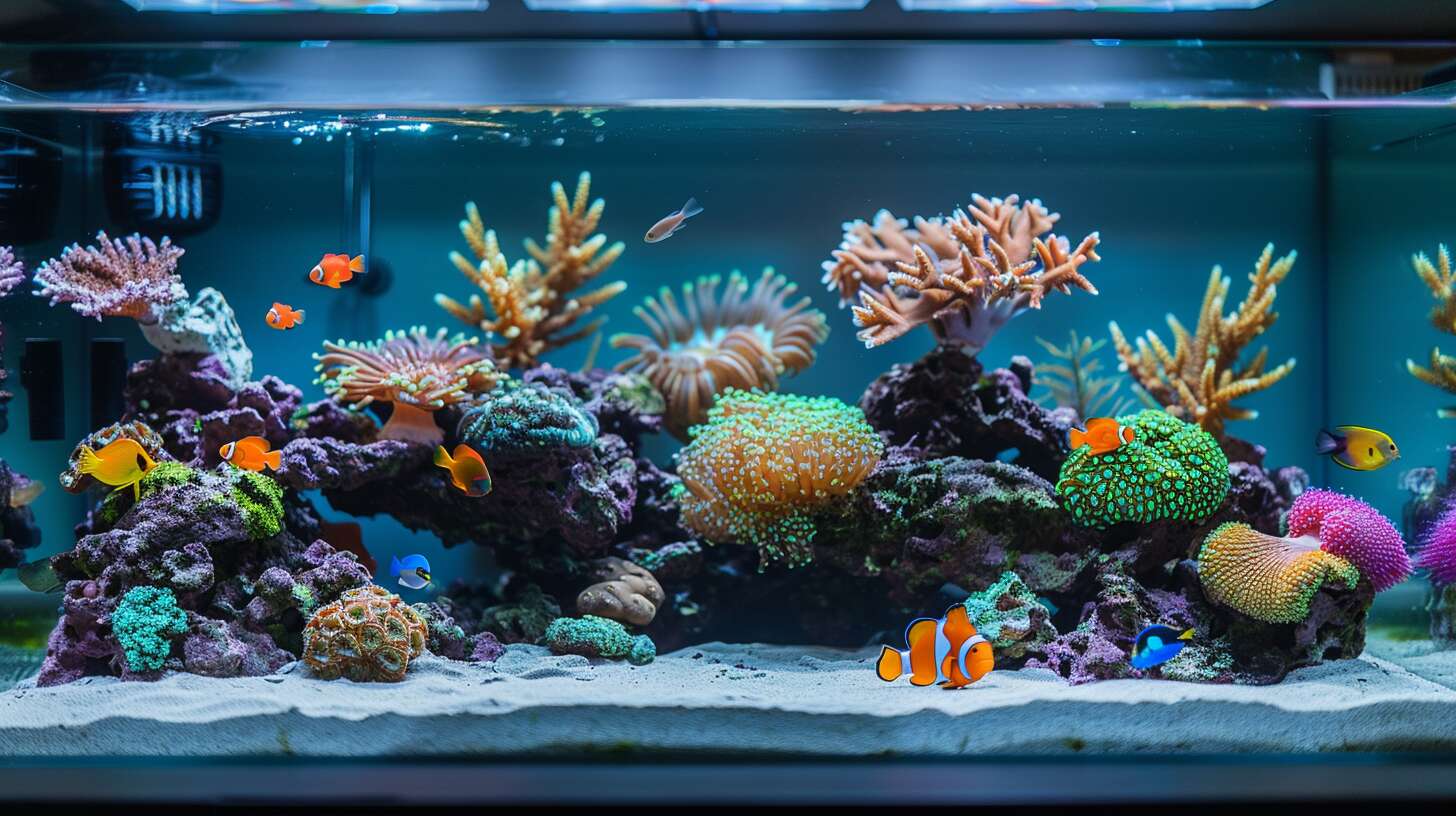 Choisir le bon matériel pour un aquarium d'eau salée