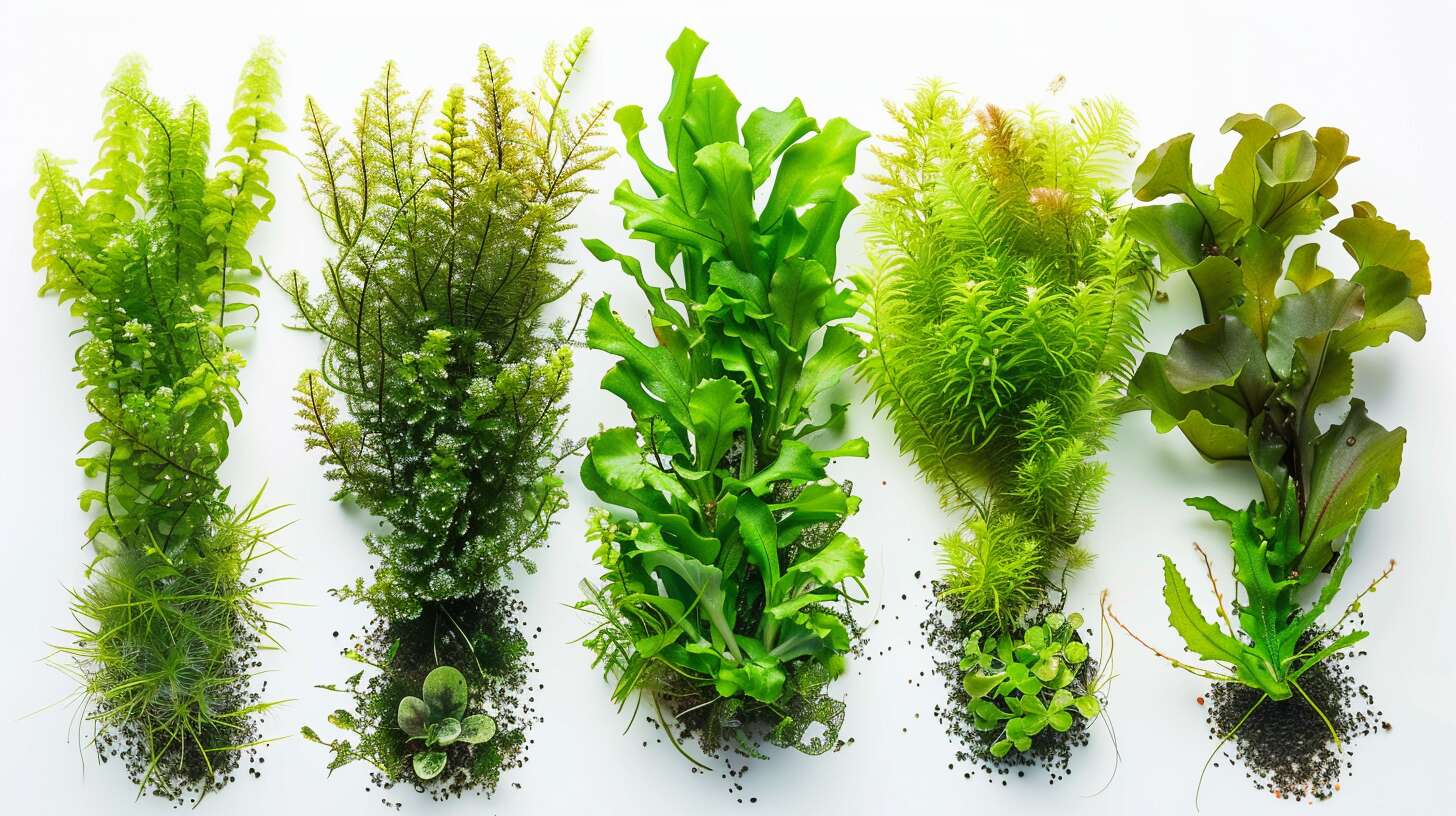 Identification des types d'algues d'aquarium