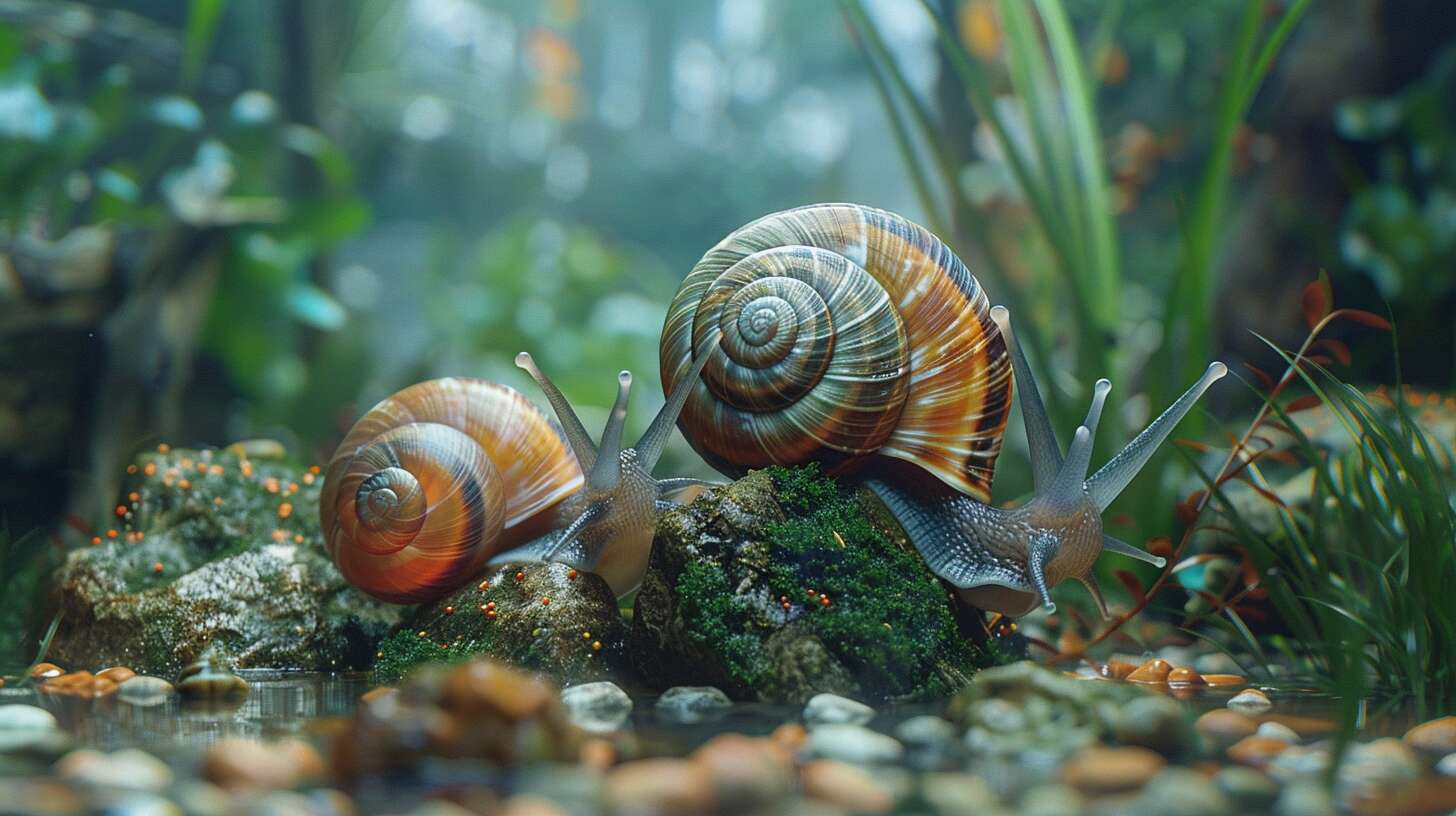 Les escargots en aquarium : comprendre leurs stratégies de reproduction