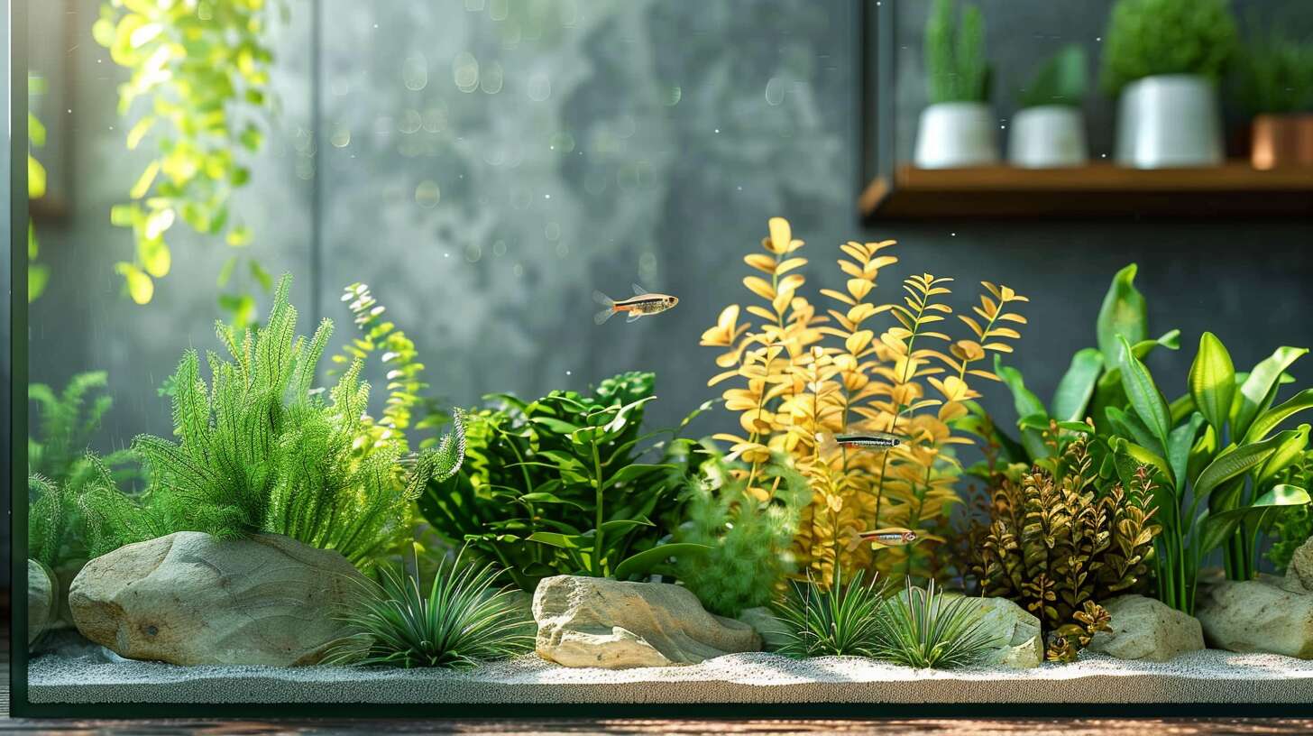 Plantes faciles à entretenir pour débutants aquarium