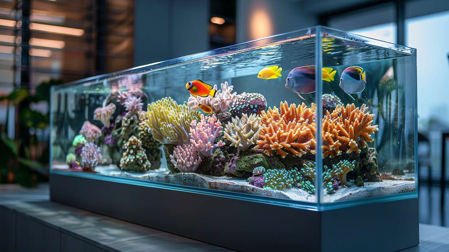 Découvrir les avantages du verre dans la conception d'aquariums