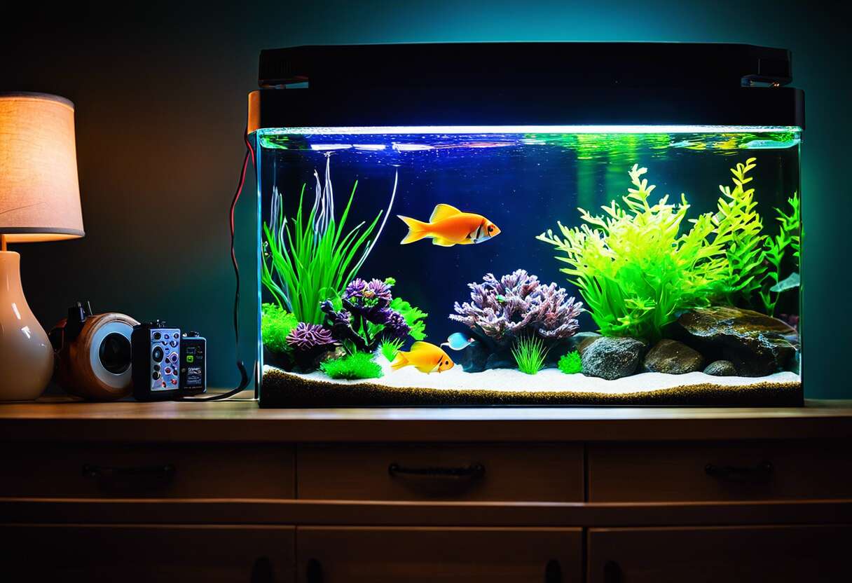 Tendance déco : les nouveaux styles d’éclairages pour aquariums modernes