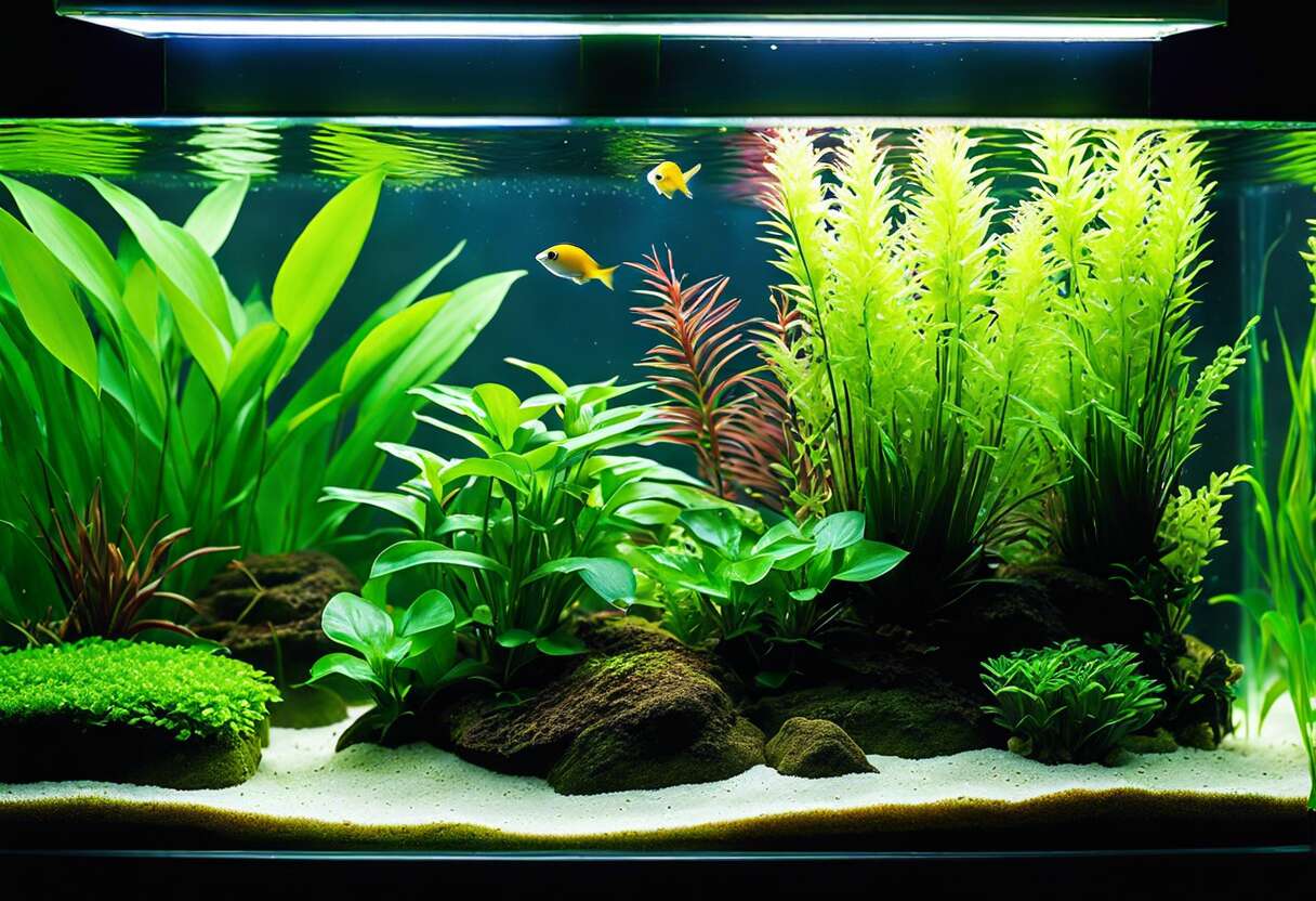 Croissance lente des plantes d'aquarium : diagnostics et traitements