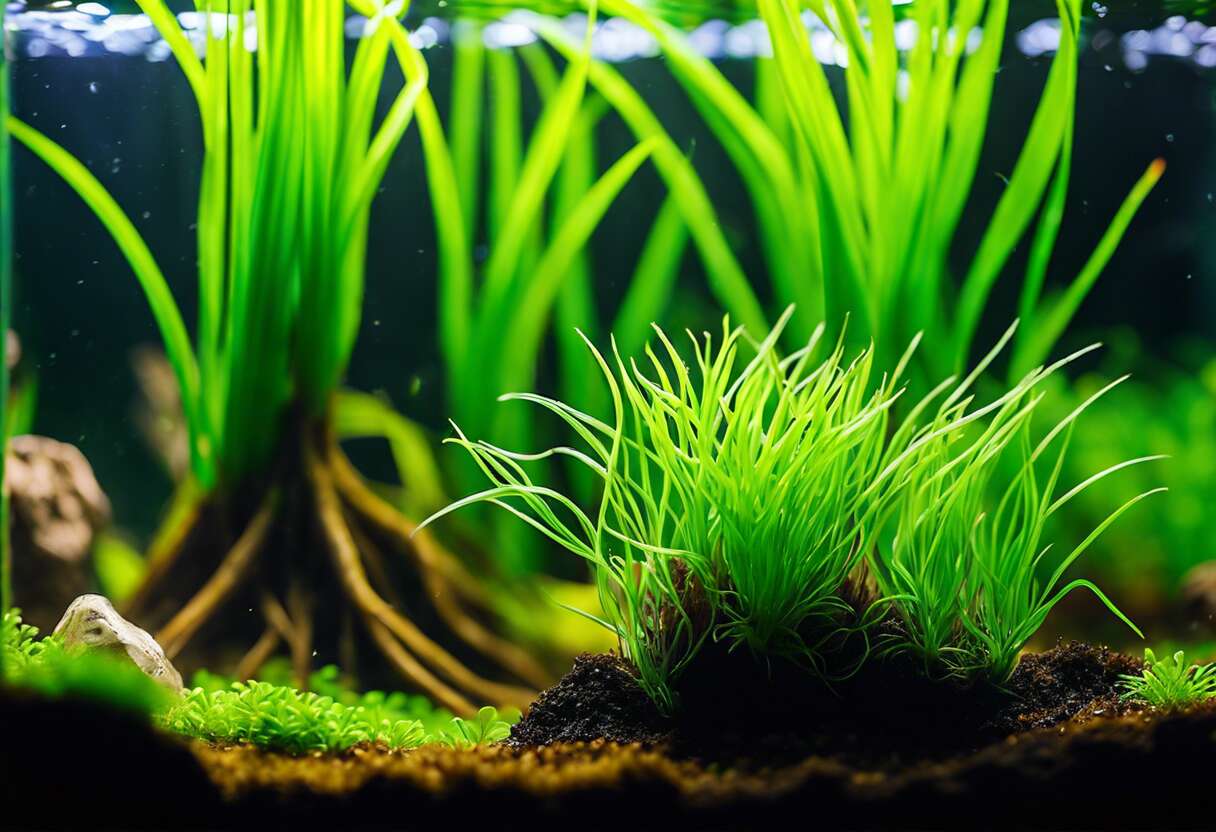 Racines saines, plantes robustes : l'importance du bon substrat en aquariophilie