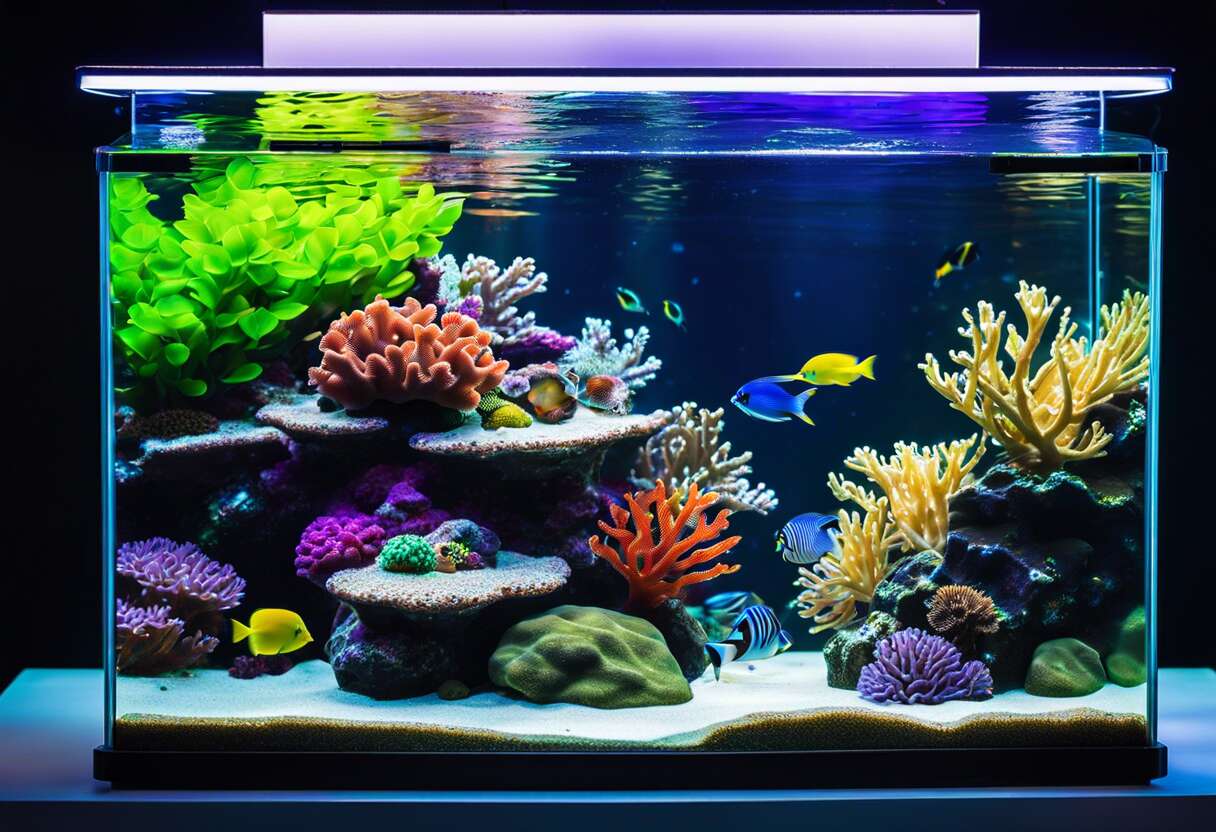 Innovations technologiques dans la conception d'aquariums récifaux