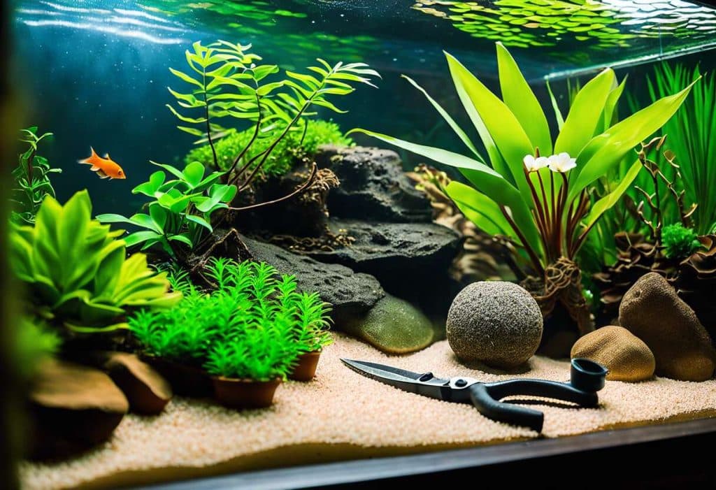 Décoration d’aquariums tropicaux : inspirations naturelles pour un biotope réaliste