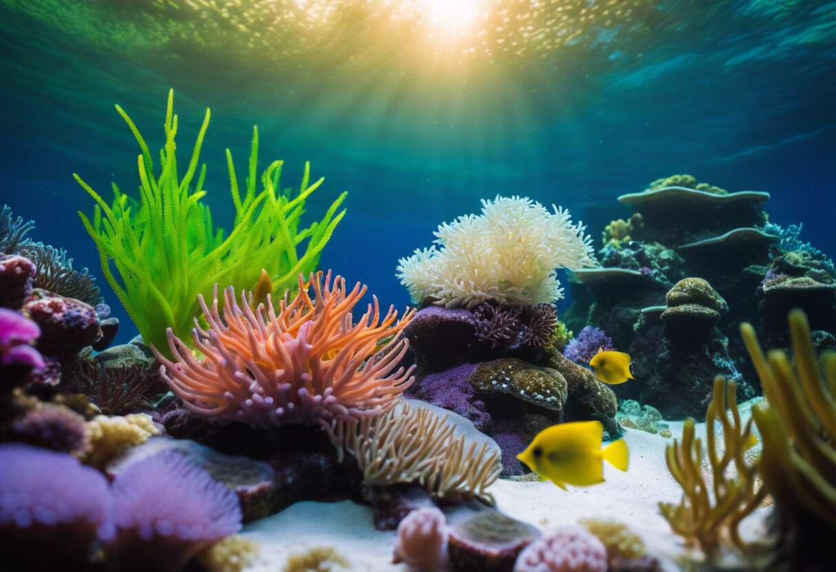 Le rôle écologique clé des échinodermes et anémones de mer