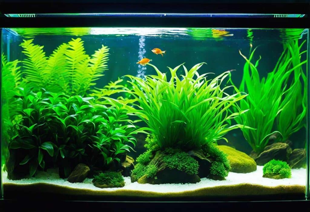 Température de couleur et bien-être des plantes d'aquarium expliqués