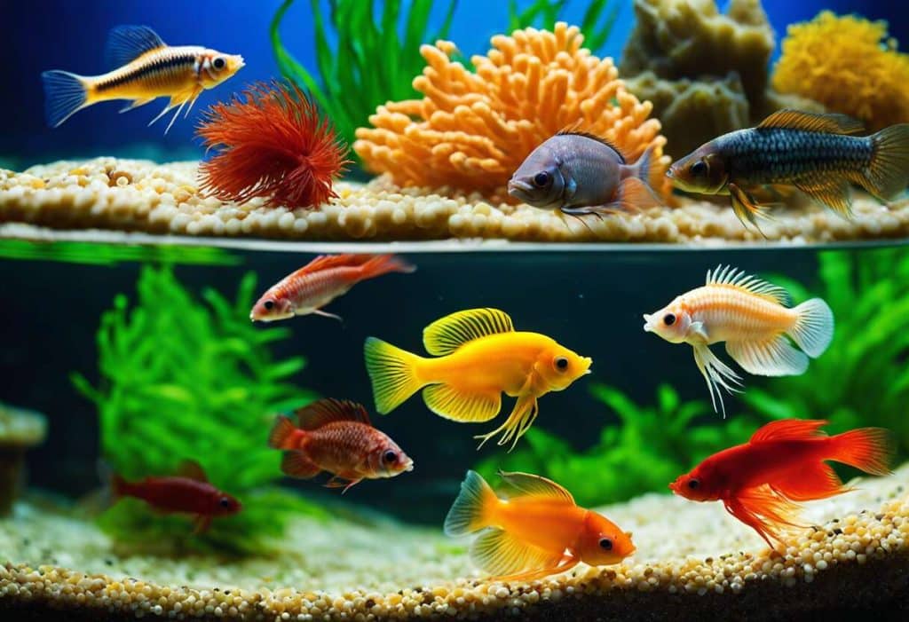 Aliments vivants pour poissons d'aquarium : avantages et précautions d'usage